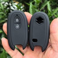 For Suzuki Palette Solio MR Wagon Hustler Alto Lapin Every Spacia Protector 2 Buttons Car Key Case Cover Shell Fob Accessories