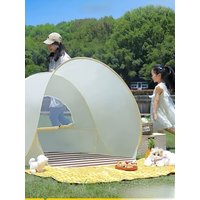Portable Outdoor Tent One Touch Open Close Sunshade Waterproof Picnic Beach Tent Moisture Proof No Installation Required