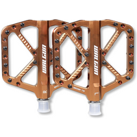 AliExpress WALGUN Mtb Bicycle Pedals CNC Titanium Alloy Axis Road MTB Bike Pedals DU Bearings Non-slip 110*105mm Single 181g Cycling Parts
