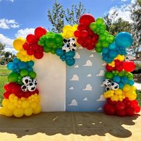 Farm Theme Balloon Garland Arch Set Birthday Party Decoration, Festival Celebration Scene Decoration Interior Decoration