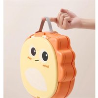 Folding small toilet stool for children going out portable children's urinal baby travel car toilet