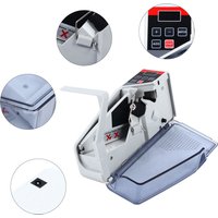 Tragbarer Mühlezähler, Geldzähler, Mini-Banknotenzähler mit LED-Anzeige, 600 Stück/min, Geldzählmaschine