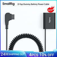 SmallRig d-tap vers pour câble d'alimentation de batterie factice NP-FZ100 pour appareils photo Sony A7 III/A7 IV/A7S III/A7R III/A7R IV/A6700/FX3/FX30