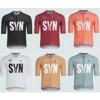 2025 new men's cycling sportswear 6-color SYN competition club cycling Jersey Summer short sleeved cycling Shirts
