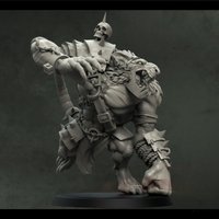 28MM resin unpainted model kit, Rat Monster Unassembled and Unpainted GK, 1515W