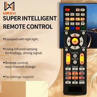 MRSVI RC-G008 Universal Replcement Remote Control With Backlight for Multiple Television Models Universal Infrared TV