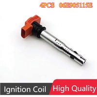 4Pcs 06E905115E IGNITION COIL FOR VW Volkswagen Jetta MK5 MK6 GTI Rabbit Golf Passat CC 2005-2016 Audi A4 TT A5 Q7 A6 A7 UF529