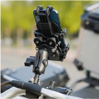 AliExpress NONE Motorcycle Bike Universal Mobile Aluminum Phone Holder Bicycle Riding GPS Navigation Bracket Shockproof Handlebar Holder