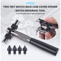 Outil de remplacement de batterie de réparation de montre en forme de T pour horloger, couvercle arrière de montre, décapant, 4 matrices, n ° 2289, 20-55mm