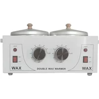 Double Furnace Multifunction Temperature Adjustment Double Pot Wax Melting Machine Hair Removal Instrument Wax Treatment Machine