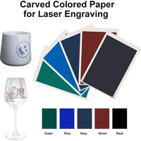 1PCS Engraving Marking Paper for Laser Engraving Machine Laser Engraver for Ceramics Transparent Glass Ceramic Tiles Metal