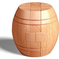 Wooden Barrel Puzzle Assembly & Disentanglement Puzzles Luban Lock Brain Teasers for Adults And Kids High Difficulty IQ Test