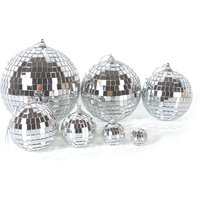 3-20cm Mirror Disco Balls Party Shining Ball Christmas Decoration Laser Reflective Glass Disco Ball Xmas Tree Home Ornaments