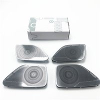 Car Inner Door Audio Speaker Panel Trim cover for Mercedes Benz S Class W222 2014-19 Accessories Loudspeaker Midrange Lid Trim