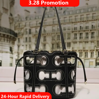 CH High-end Brand Women's Handbag Fashion Hollow 2025 New Large Capacity Simple Shoulder Bag