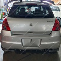 Fit For SUZUKI Swift Rear Bumper Diffuser Side Splitter Swift S Manual 2005-2010 Car Modification Upgrade Lip Bodykits Tuning