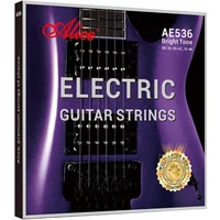 Alice AE536 Electric Guitar Strings Hexagonal High-carbon Steel Core Multipolymer Anti-rust Coating Performance Strings
