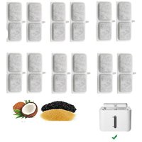 Cat Water Fountain Activated Carbon Replacement Filters Coconut Shell Activated Carbon Resin Pet Water Dispenser Filters Element