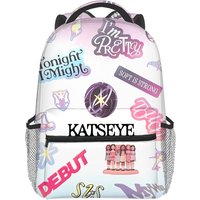 Luxury Popular Novelty Kpop Katseye student Bookbag Notebook Backpacks 3D Print Oxford Waterproof Boys/Girls Travel Backpacks