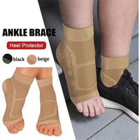 1 Pair Sport Compression Socks, 20-30 MmHg Foot Compression Sleeves For Ankle/Heel Support Anklet Gym Accessories