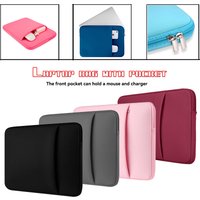 Laptop Inner Bag 11/12/13/14/15/15.6/16/17 Inch Computer Bag Protective Cover, Front Pocket Multifunctional Laptop Sleeve Bag