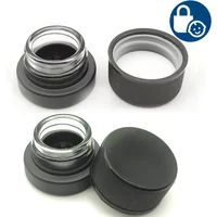 20pcs 3ml Glass Bottles With Security Lock Face Cream Jar Makeup Container Jars Storage Box Cosmetic Jars Eyeshadow Lip Balm Pot