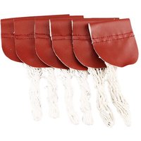 Billiards Table Pockets Billiards Net Bag Replacement 6PCS Professional Drop Holders Snooker Pocket Net Pool Table Brush Drop