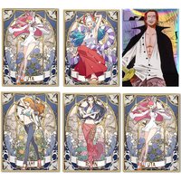 60PCS 67*92mm One Piece Card Sleeves Protector for MTG PTCG Trading Card Sleeves Anime Yamato/ Shanks /Nami OPCG Cards Sleeves
