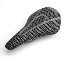 3D Printed Carbon Saddle, 180g Full Carbon Fiber 143mm Ultra-lightweight 7*9mm Bicycle Seat for Road Bike