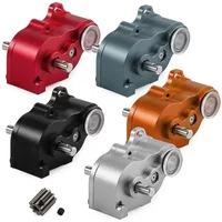 Rc Crawler LCG Metal Gearbox Transmission With Steel Gear for 1/10 SCX10 Upgrade Parts