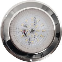 ISURE MARINE 3-inch LED Stainless Steel Cabin Light Ceiling Light Button Circular Light Yacht Marine Accessories