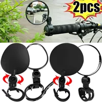 AliExpress NONE Bicycle Rearview Mirrors Universal Adjustable Rotate Bike Motorcycle Handlebar Mirror for Riding Biking Cycling Rear View Mirror