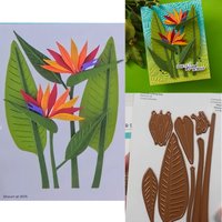 Flowers of Paradise Metal Cutting Dies for DIY Making Card Scrapbook Embossed Paper Album Craft Supplie Template Decoration 2026