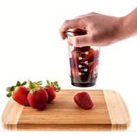 1/3/5pcs Multi-Function Kitchen Food Slicer Cup Portable Vegetable Fruit Chopper Easy Clean Gadget for Home Salad Preparation