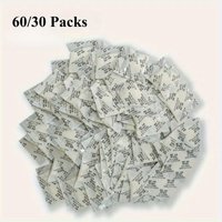 30/60pcs,Portable toilet absorbent gel pack, camping toilet waste stabilizer, odorless and non-toxic powder