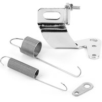Throttle Cable Bracket Spring Car Carburetor Throttle Cable Bracket with Dual Return Spring Set Stainless Steel Parts