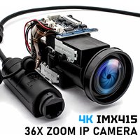 36X Motorized Zoom 4K POE Camera Module Auto Focus IP Camera Board IMX335/IMX415 Sensor RTMP RTSP Onvif Electric Varifocal Lens