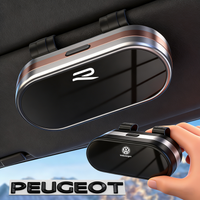 Car keychain/ Car Sun Visor Organizer Glasses Ticket Card Box Styling For VW GTI Scirocco Polo Passat Tiguan Jetta Beetle B6 CC.