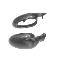 For Porsche 2005-2012 997 911 Carrera 987 Boxster Cayman OEM Style Carbon Fiber Rearview Mirror Covers Exterior Replacement