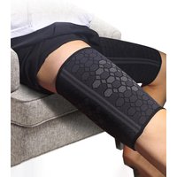 High-elastic Knitted Nylon Sports Thigh Protector Cycling Basketball Football Anti-thigh Muscle Strain Leggings