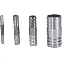 6 8 10 12 13 14 15 16 17 18 19 20 21 22 24 25–76 mm Schlauchtülle Gleicher gerader Nippelanschluss 304 Edelstahl-Rohrverschraubung