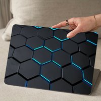 2-Piece tech-packed vinyl laptop sticker - self-adhesive case for HP, Lenovo, Apple, ASUS - easy to install,