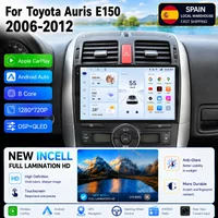 Android Wireless CarPlay Autoradio Multimedia-Player 2 Din Head Unit Audio Stereo für Toyota Auris E150 2006-2012