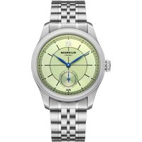 The New MERKUR Cross Line Sector Dial Green Retro Casual Watch for Men Business Series Manual Chorded Watch Relogio Metal