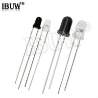 100PCS F3 F5 3MM 5MM 940nm LEDs infrared emitter and IR receiver diodes Infrared to tube For arduino