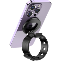 AliExpress lamgool Silicone Magnetic Phone Holder for Gym Sports Stroller Shopping Cart Bicycle Navigation Adjustable Phone Stand Accessories