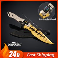 23cm/9.06in Arena Breakout Game Peripherals Melee Weapons Winners Knives Melee Models Desktop Ornaments Gamers Toys Boys Gifts