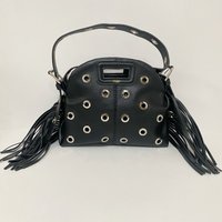 Small Black Retro Crossbody Bag 2025 New Fashionable Women Shoulder Bag Casual Outdoor Ladies Handbag
