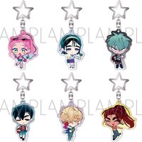 ALIEN STAGE KeyChain Find Your Plus One Key Chain for Woman Mizi Sua Key Ring IVAN IVAN Acrylic Keyring Pendant Cos Girls Gift