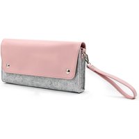 Ultra Slim Felt Pouch Carrying Case Compatible with Nintendo Switch 2/Switch OLED/Switch Lite/Switch Game Accessory Storage Bag
